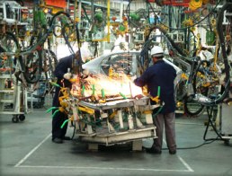 Auto industry workers